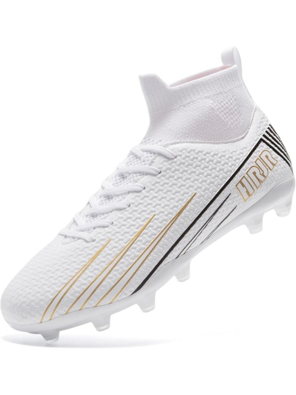 High-Top Men's Soccer & Football Cleats with Spikes for Performance & Comfort